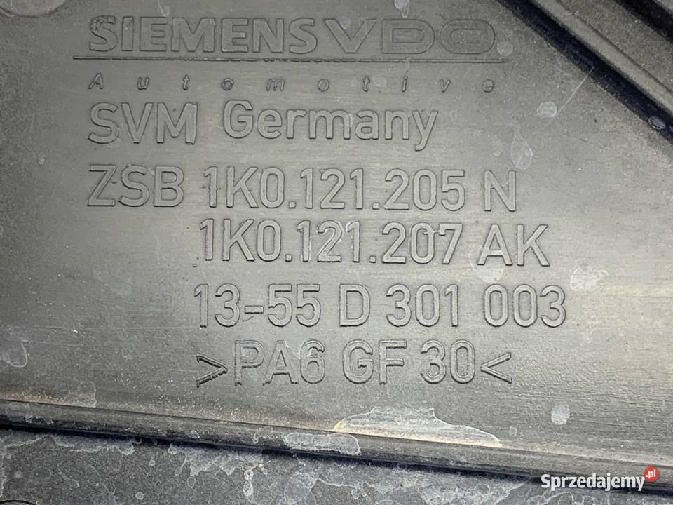 WENTYLATOR CHŁODNICY VW GOLF V 14 80 1K0121205N