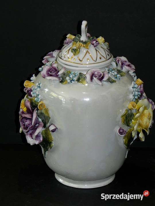 Roceram porcelana Waza Isabela pięknie zdobiona Środa Wielkopolska