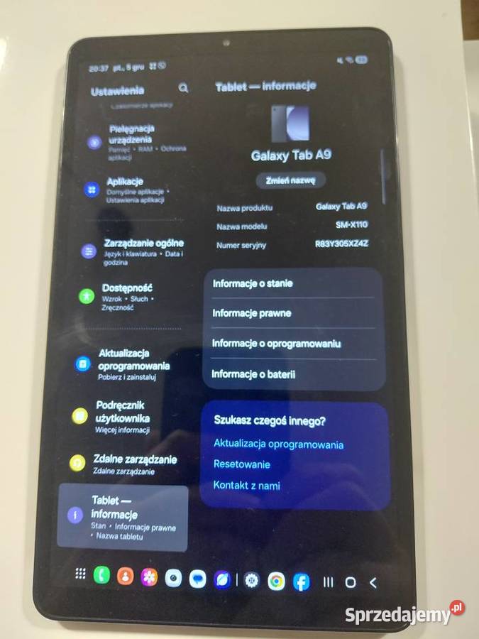 SAMSUNG Tab A9