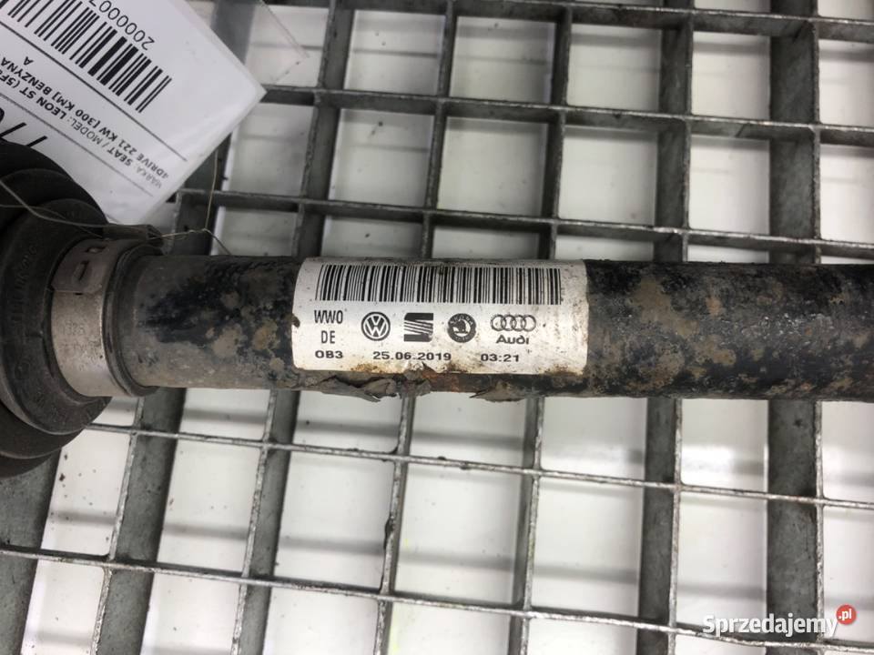 PÓŁOŚ PRAWY TYŁ SEAT LEON III 5Q0501204A 20 300 podkarpackie