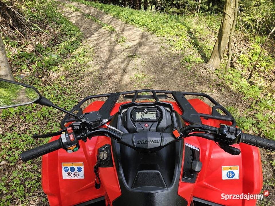 Can am outlander 450 G2 zarejestrowany 4x4 quad nieuszkodzony Ustrzyki Dolne