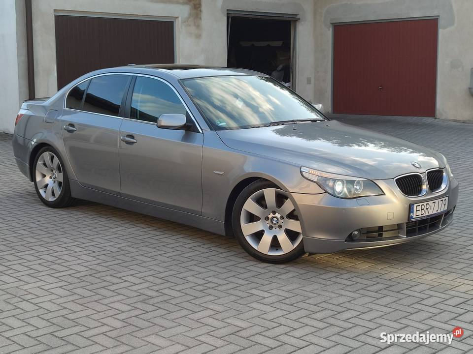 BMW E60 530D 218 Automat Komforty Bezwypadkowy Brzeziny