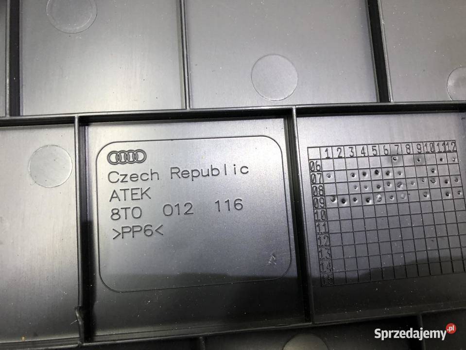 OSŁONA KOŁA ZAPASOWEGO AUDI A5 8T 8T0012116 osobowe