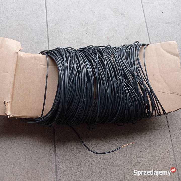 Przewód linka kabel jednożyłowy LGY 1mm2 czarny zachodniopomorskie