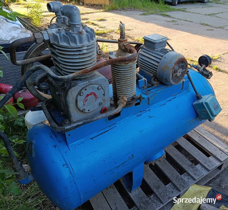 Sprężarka kompresor WANESa 3kW 240l Kompresory Szczecin