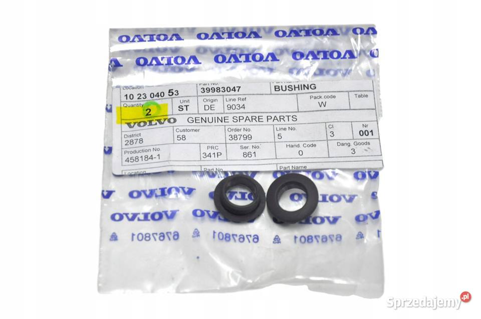 VOLVO S40 V50 tulejka ciegna boczka drzwi OE sprzedam