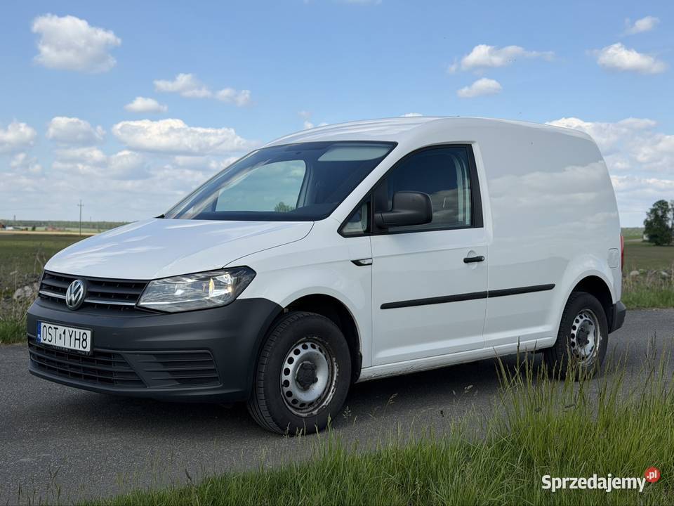 Vw Caddy 2017 niski przebieg Polski salon nowy biały Opole