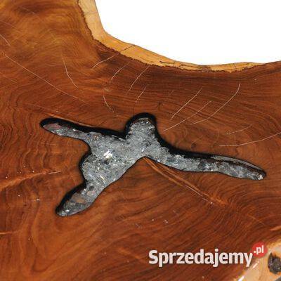 vidaXL Stolik kawowy 70x45 lite drewno tekowe i mazowieckie Warszawa