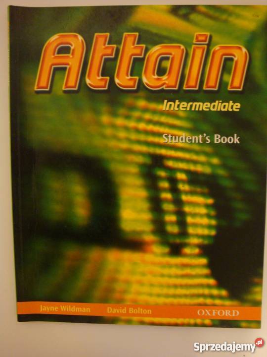 ATTAIN INTERMEDIATE STUDENTS BOOK WILDMAN angielski warmińsko-mazurskie Elbląg