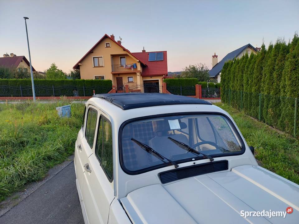 Renault 4 1986r ZABYTEK Oryginalne CzęściBEZ nieuszkodzony Motoryzacja Przemyśl