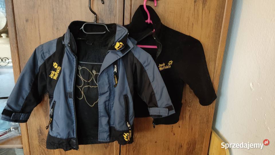 Jack Wolfskin 92 kurtka polar nowy