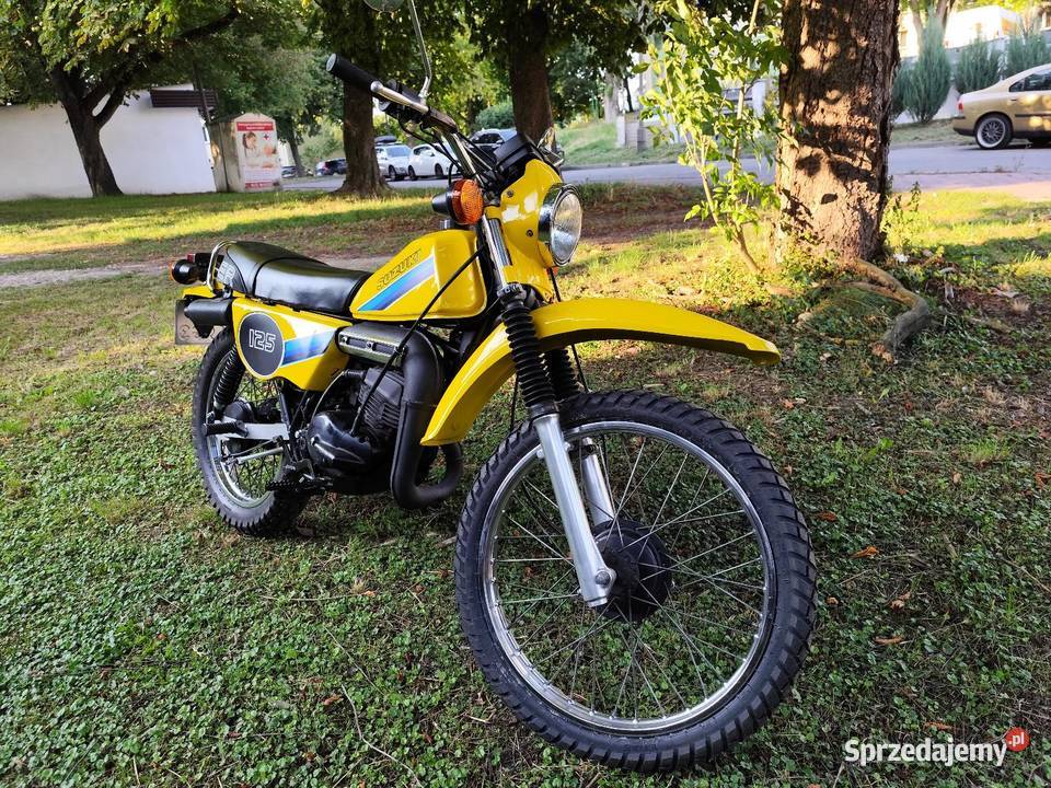 Na sprzedaż Suzuki TS 125 1979r żółty Lublin