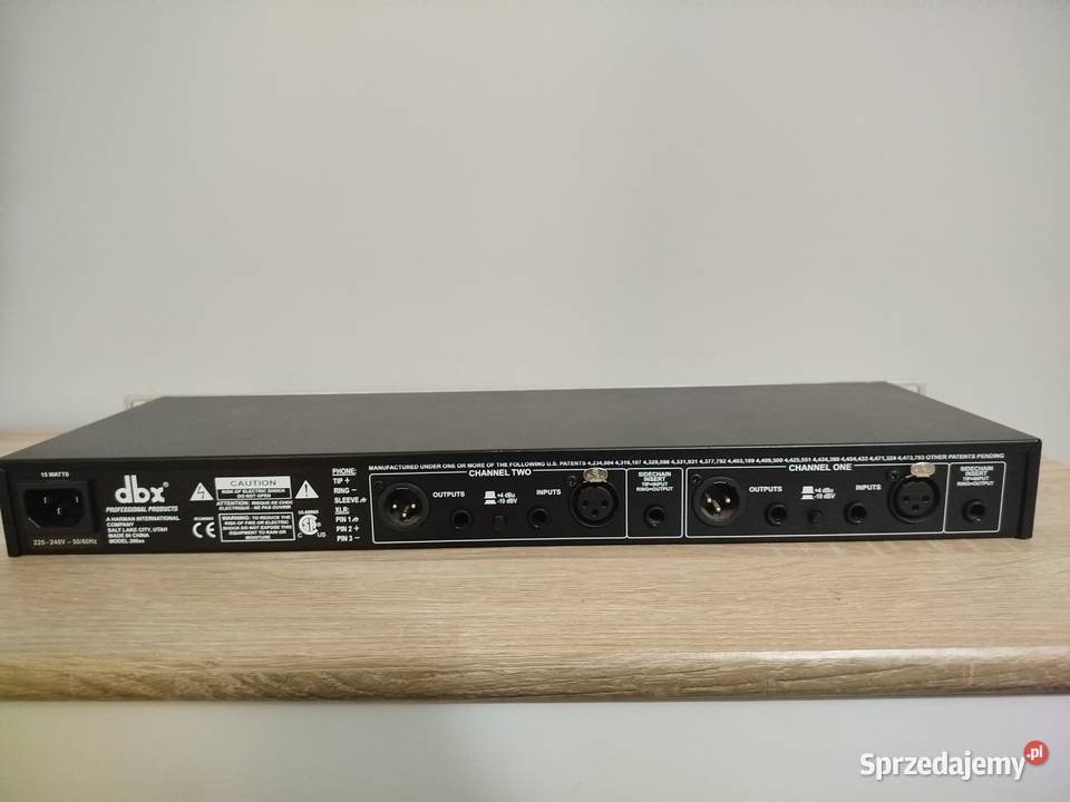 DBX 266XS kompresor gate expander 2kanałowy Sprzęt estradowy, studyjny i DJ-ski Warszawa