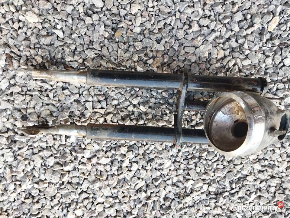 Przód motorynka z lampą widelec Maruszów