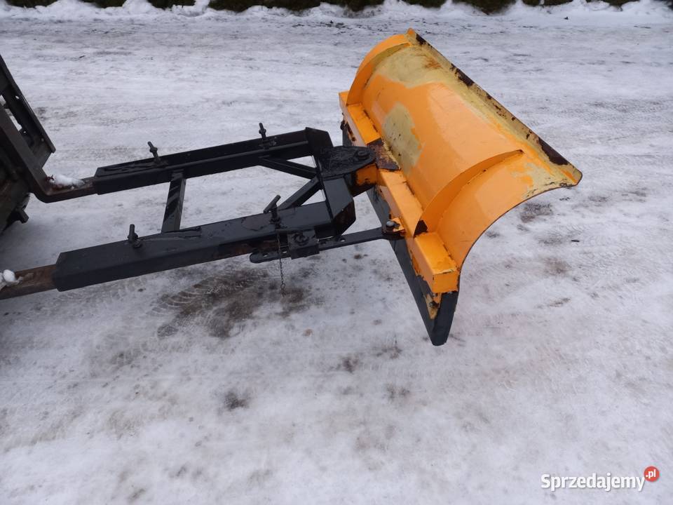 Pług do odśnieżania do wózka widłowego Izdebno-Kolonia