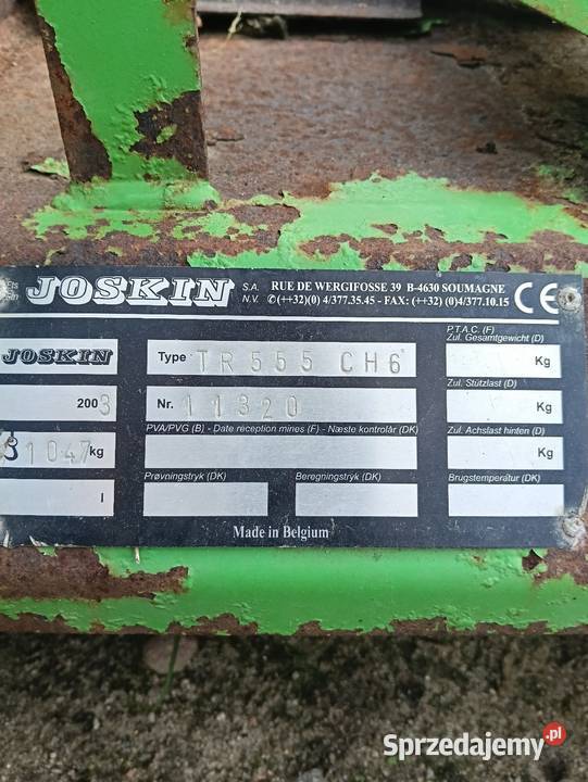 Sprzedam mulczer kosiarkę do niedojadów joskin Rozdrabniacze Gwiazdowo