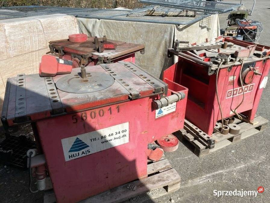 Giętarka do rur i metalu Cramo 32 lubelskie Łomazy