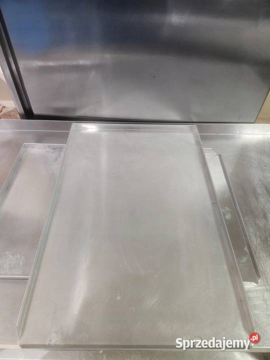 Blacha piekarnicza 3 ranty lita 60x40 aluminium Góra