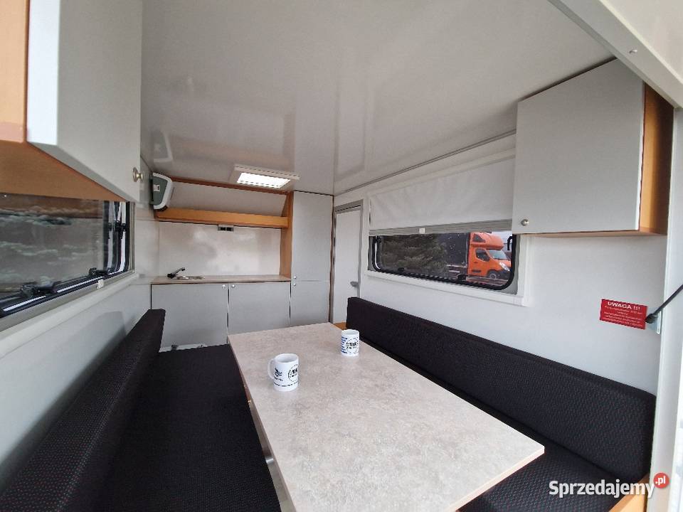 Mobilne Biuro OffROAD przyczepa na ryby wyprawę Leszno sprzedam