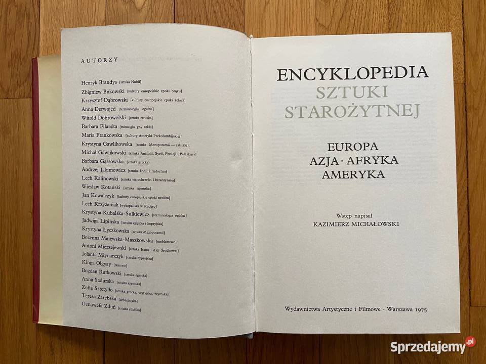 Encyklopedia sztuki starożytnej śląskie Katowice sprzedam