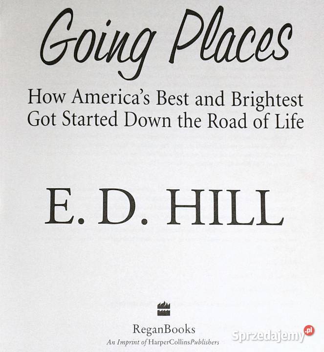 Going Places ED Hill twarda z obwolutą Chełm