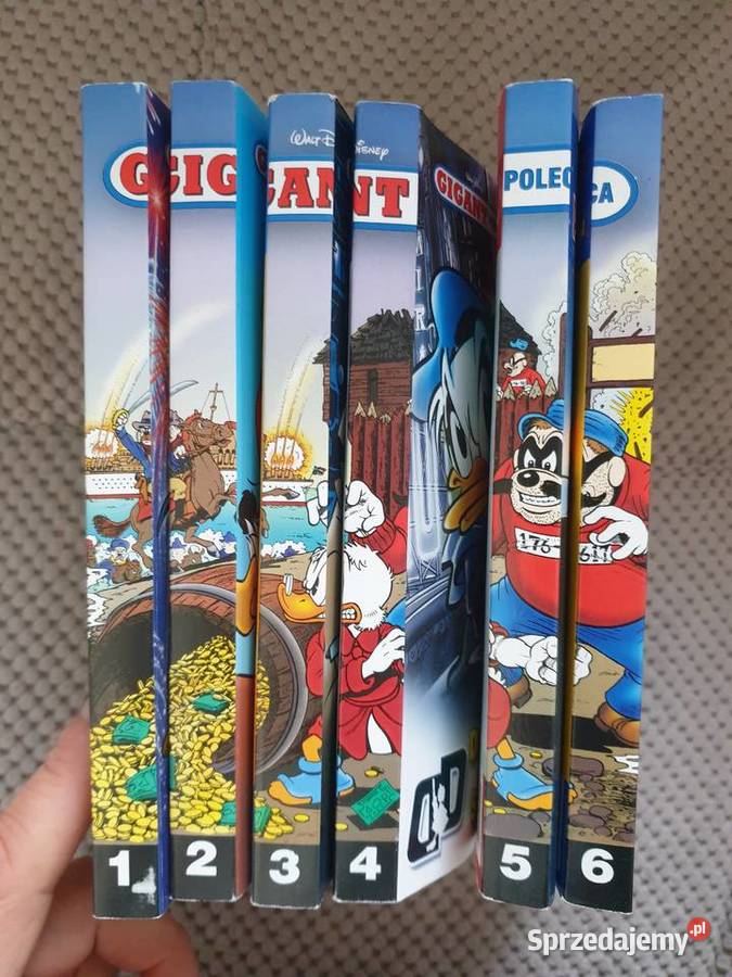 Gigant Poleca 2017 6 tomów komplet Komiksy Gdynia