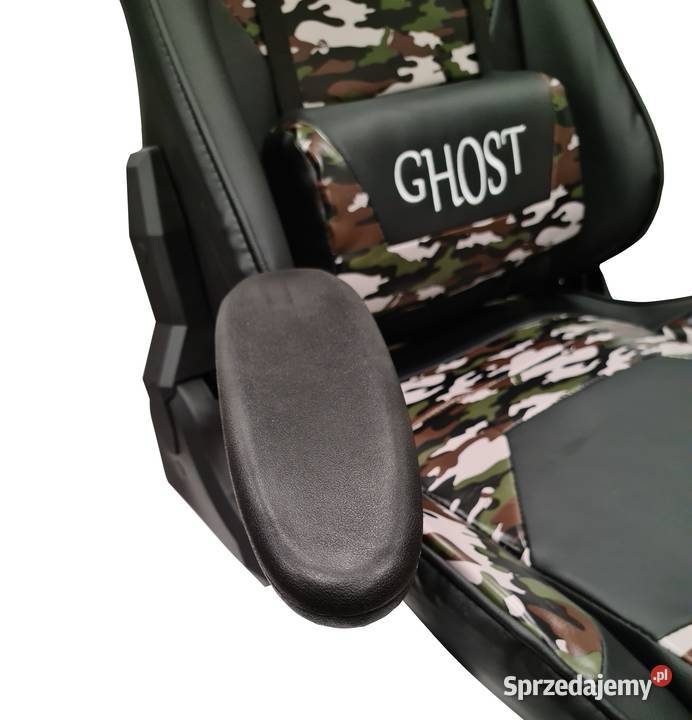 FOTEL GAMINGOWY REGULOWANE PODŁOKIETNIKI Skawina