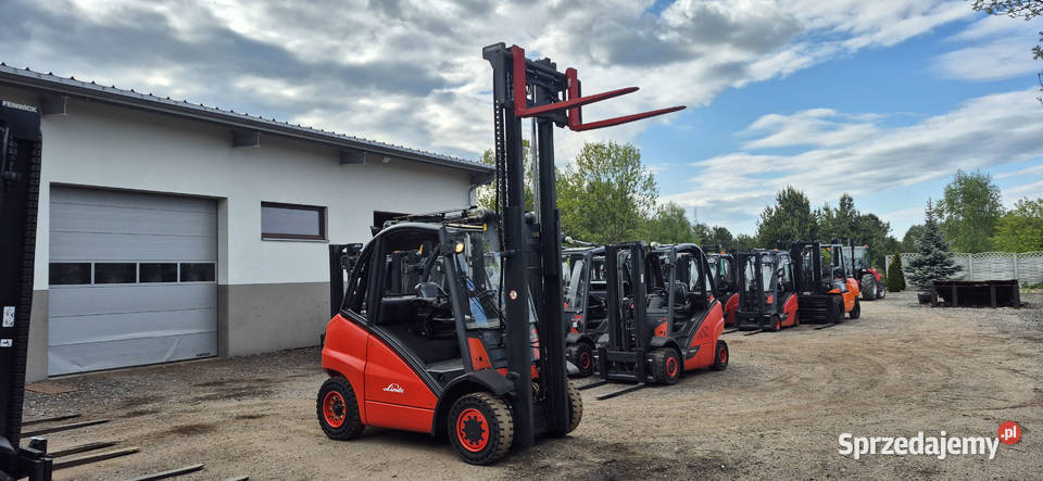 Linde H40D Diesel 4 sekcje Nowe Łańcuchy Przesuw Małkinia Górna