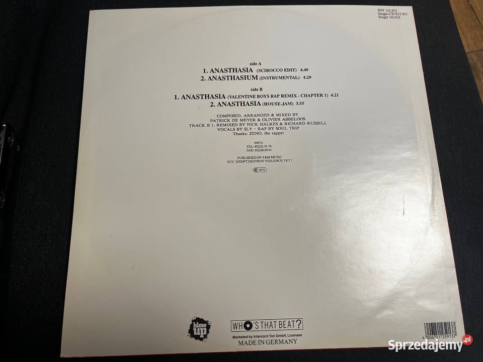 T99 Anasthasia Rap Version Remix Hardcore Techno Błażejowice