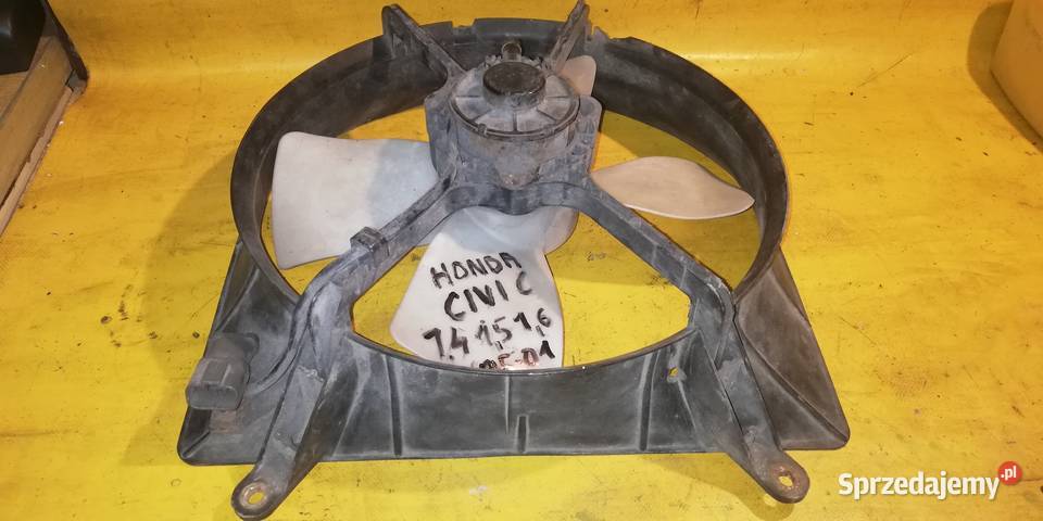 wentylator chłodnicy Honda Civic r9501 14 15 16 łódzkie Piotrków Trybunalski