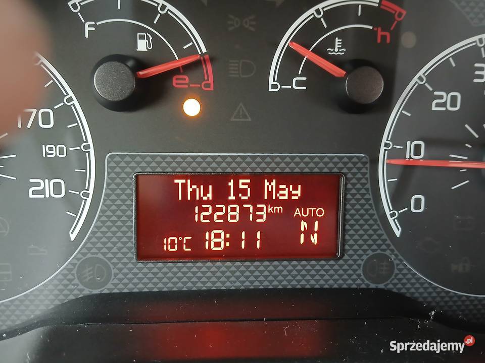 Fiat Qubo AUTOMAT 13 MultiJet dużym serwisie 122300km