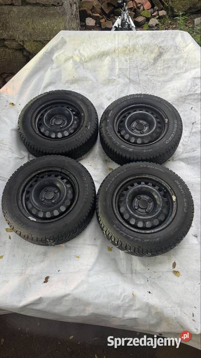 Komplet koła zimowe 55J ET39 18570 R14 88T Opel Gruszków sprzedam