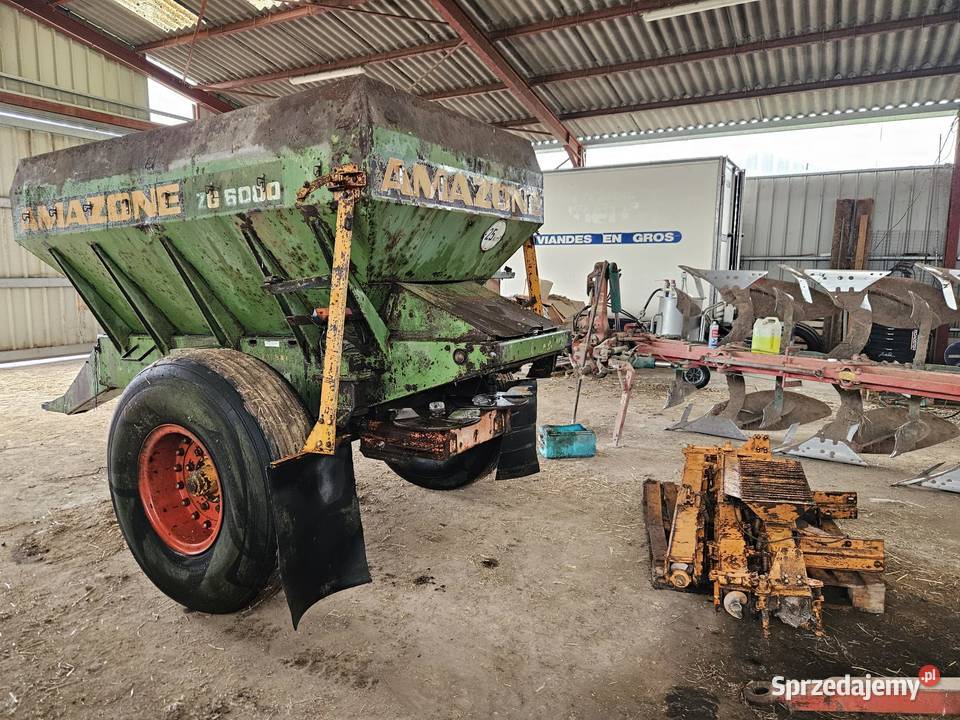 Rozsiewacz do Wapna i Nawozów AMAZONE ZG 6000 na Rozsiewacze nawozów Turów sprzedam