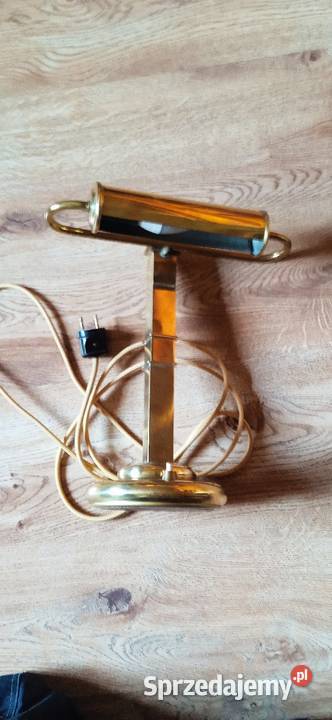 Mosiężna lampa gabinetowa bankierska małopolskie sprzedam