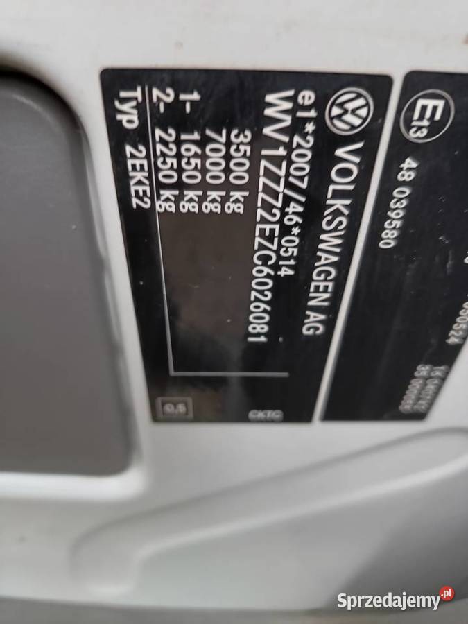 Crafter 7 osób SWAP 29tdi średniak hak 35t klima Wołoskowola sprzedam