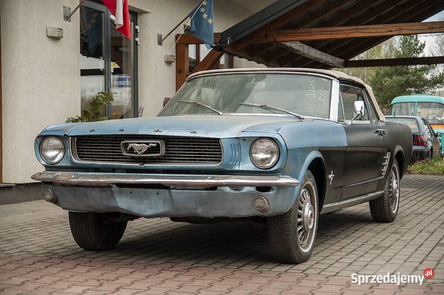 MUSTANG 1966 I GENERATION 6 CYLINDRÓW 33L CABRIO Warszawa sprzedam