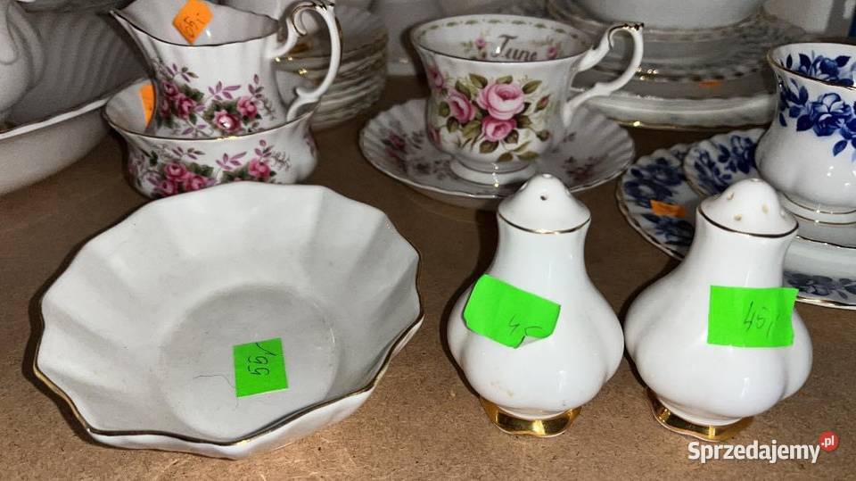 Bulionówka Royal Albert Val Door Porcelana i szkło Gdańsk