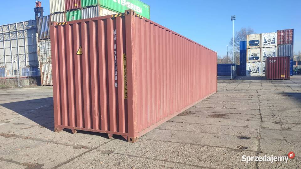 SPRZEDAM Kontener morski 12 metrowy 40HC stan Mszczonów sprzedam