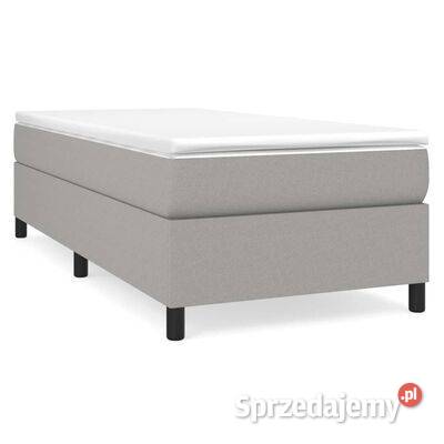 vidaXL Rama łóżka jasnoszara 80 x 200 Warszawa