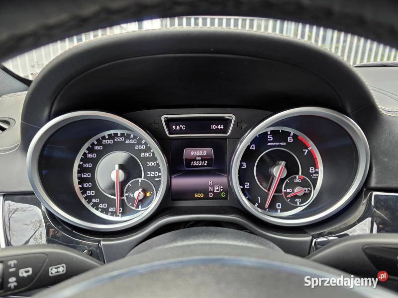 ML 63 AMG 4MATIC V8 55l benzyna 525 Zadbany Warszawa
