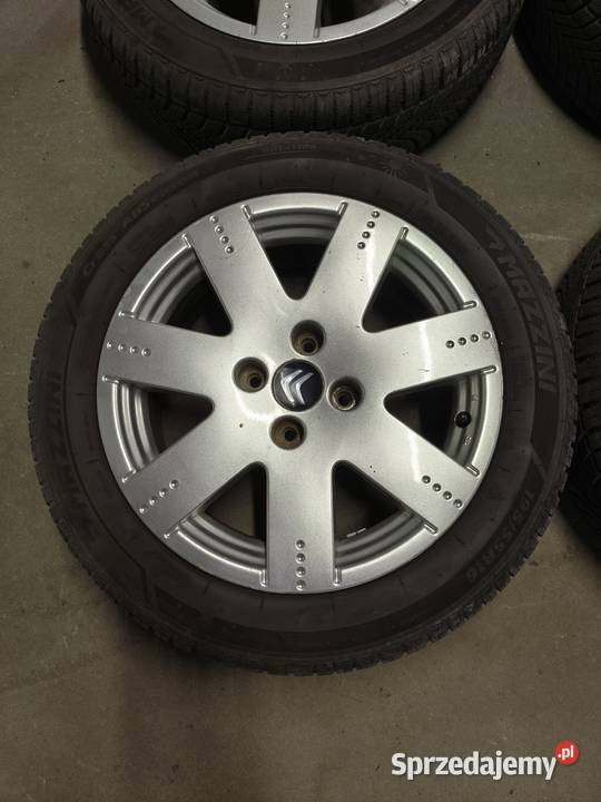 Alufelgi Koła 19555 R16 4x108 Opony Dębica