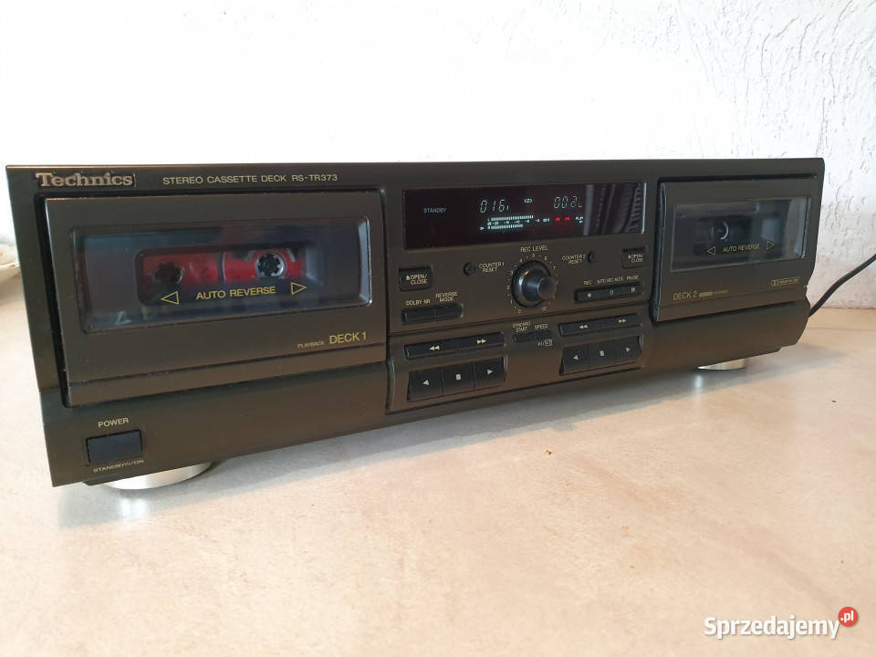 Technics magnetofon dwukasetowy RSTR373 RS TR