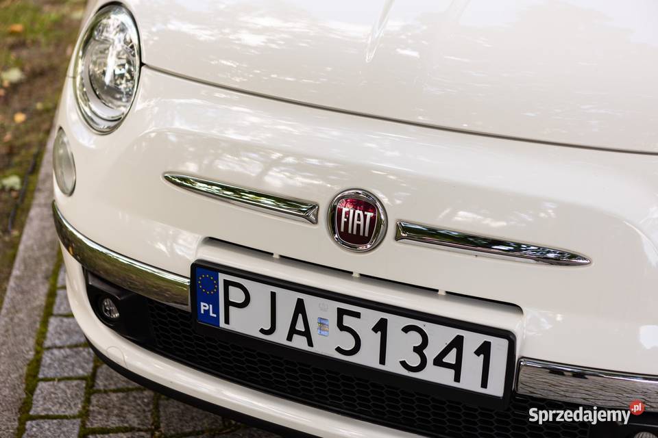 Fiat 500 12 Lounge Panorama Klimatyzacja Jarocin