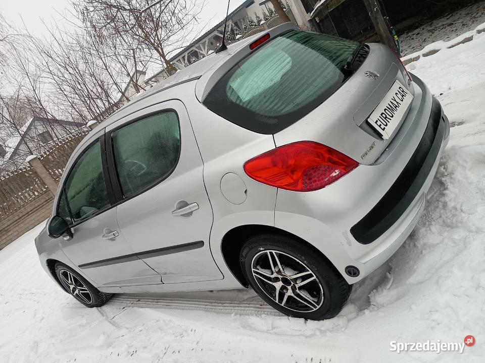 ZADBANY PEUGEOT 207 Z GAZEM