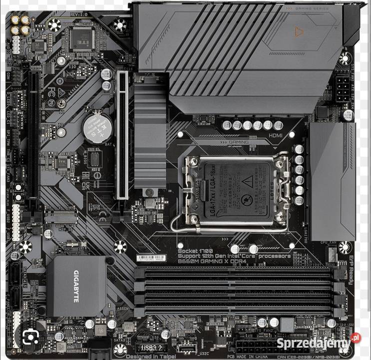 Gigabyte b660m gaming x ddr4 z chłodzeniem Kraków