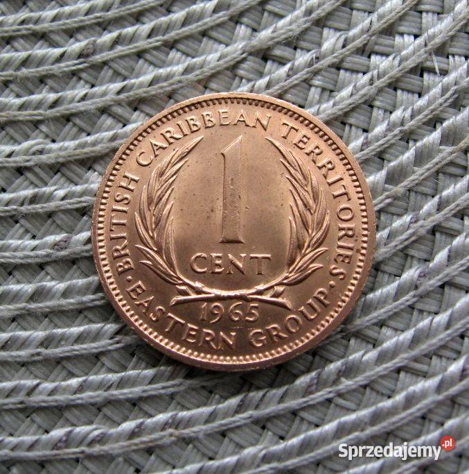 Karaiby 1 Cent 1965r Kalisz