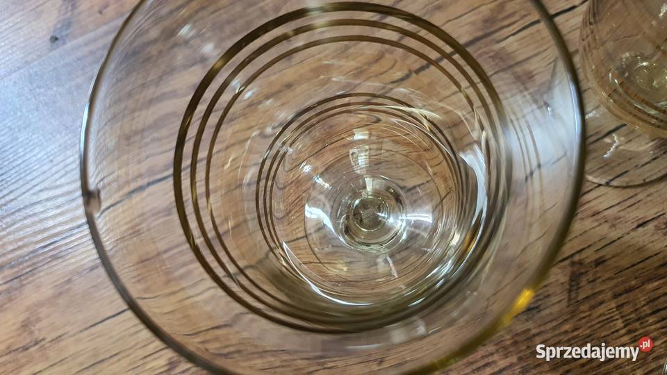Kieliszki do wódki i wino PRL Leżajsk