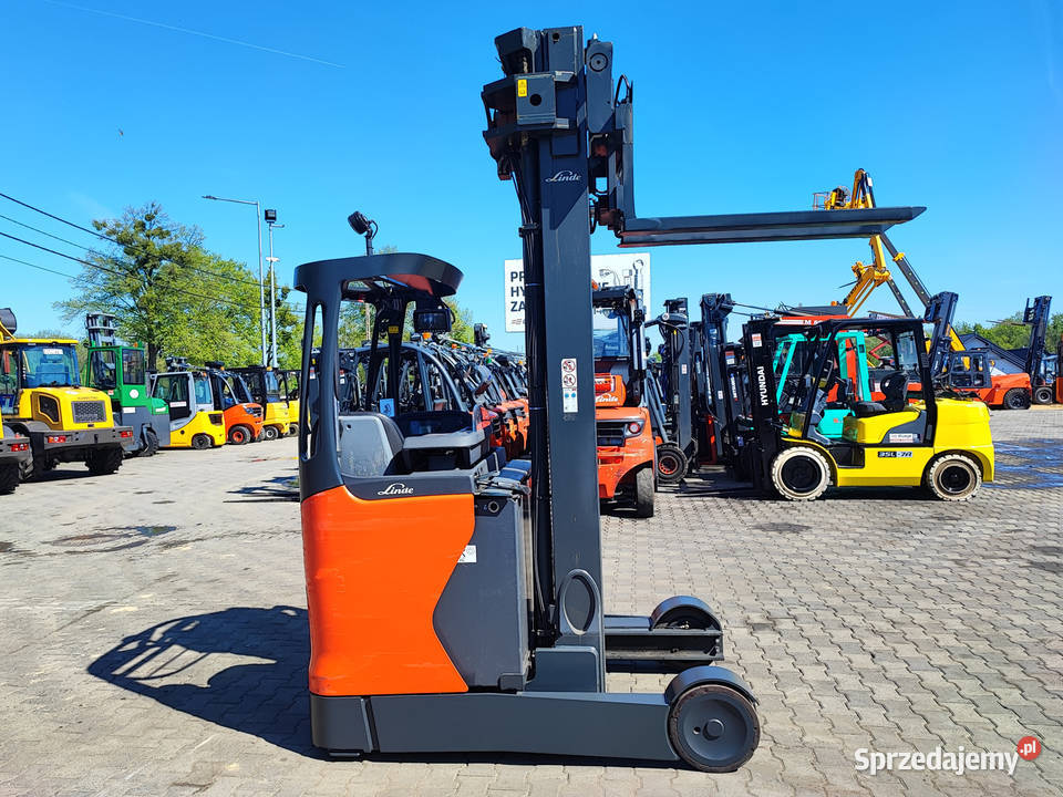 Wózek widłowy elektryczny reach truck Linde Linde Kęty