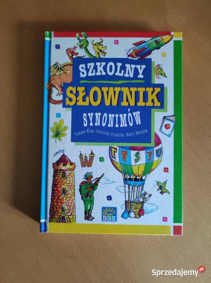 Szkolny słownik synonimów Mika Tomasz książka świętokrzyskie
