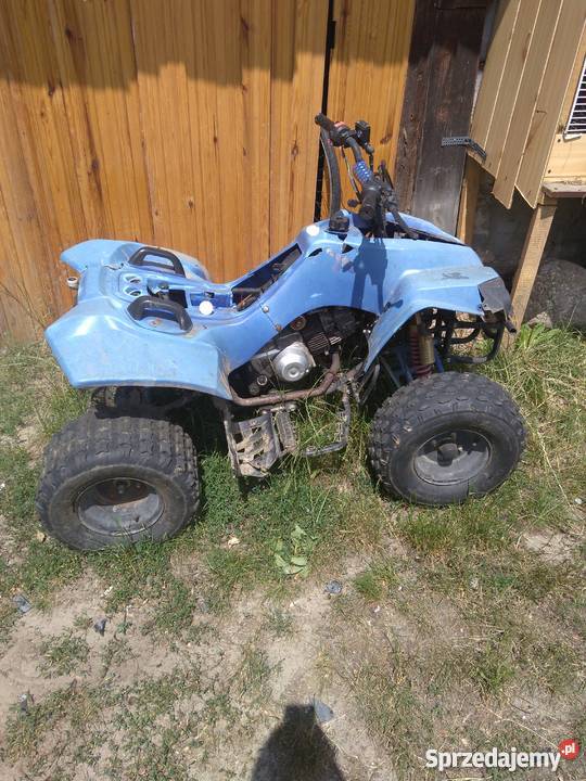 Sprzedam quada uszkodzony na czesci Derbi